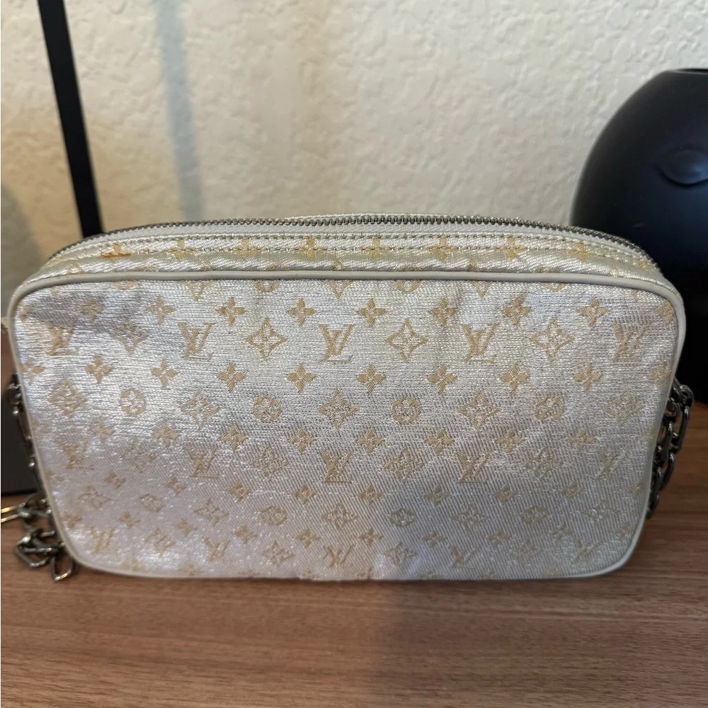 Louis Vuitton Monogram Shine Makenna Chain Shoulder Bag